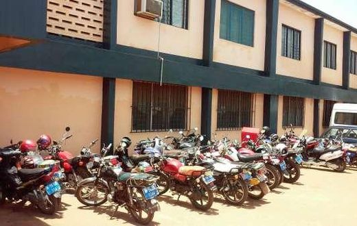 Police impound 60 motorbikes for flouting traffic regulations