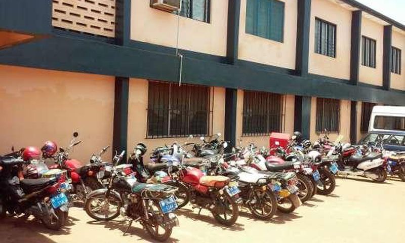 Police impound 60 motorbikes for flouting traffic regulations
