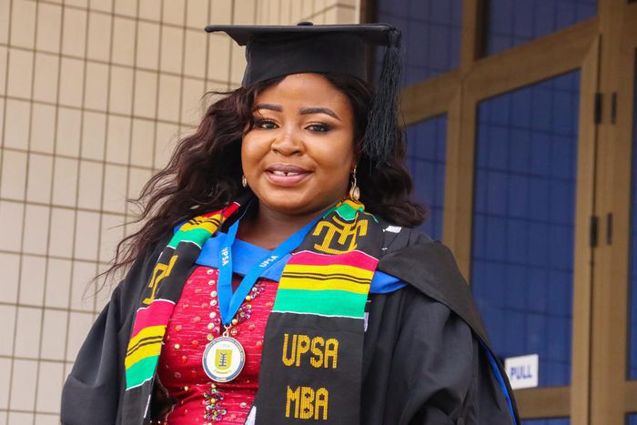 UPSA's Best Graduating Graduate Student Vincentia Fosuaa bags multiple awards