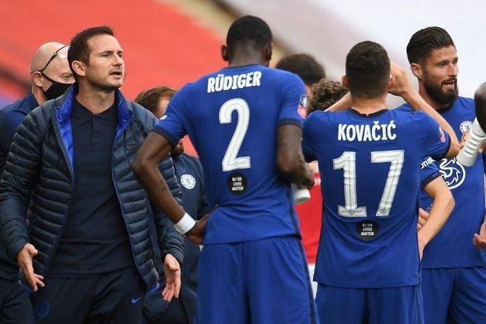 Chelsea manager Frank Lampard wants the Blues back competing for league titles