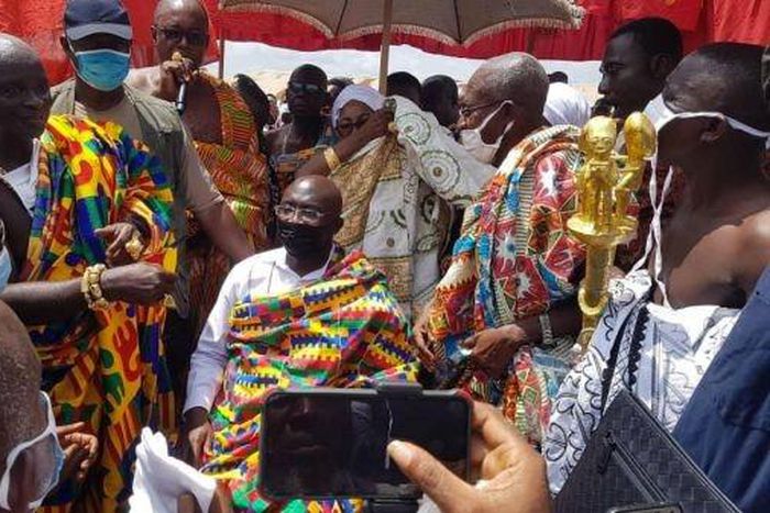 Bawumia installed as Nkosuohene of Effiduase