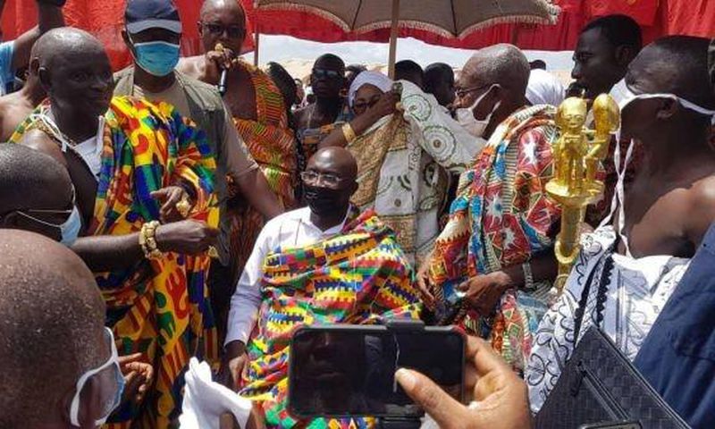 Bawumia installed as Nkosuohene of Effiduase