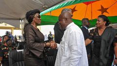 President Akufo-Addo and Nana Konadu