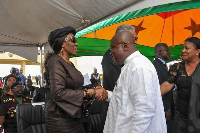 President Akufo-Addo and Nana Konadu