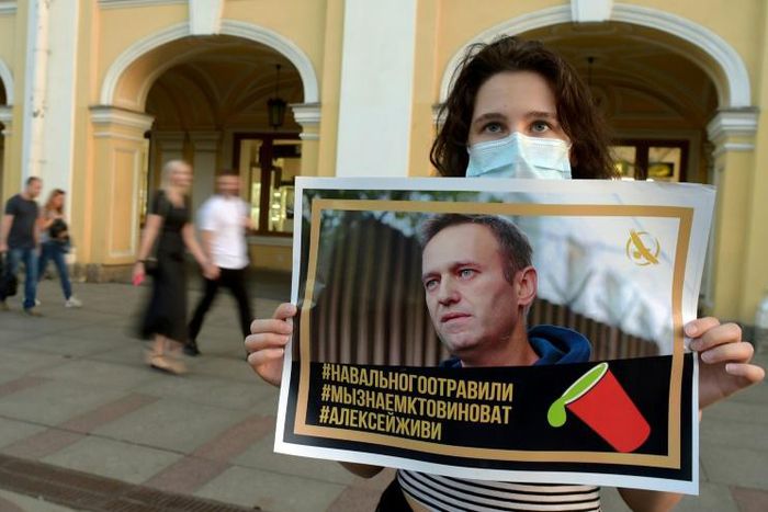 Navalny's supporters says he was poisoned by a cup of tea at a Siberian airport
