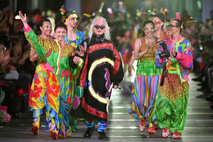 Kansai Yamamoto was known for his eye-catching and bold designs