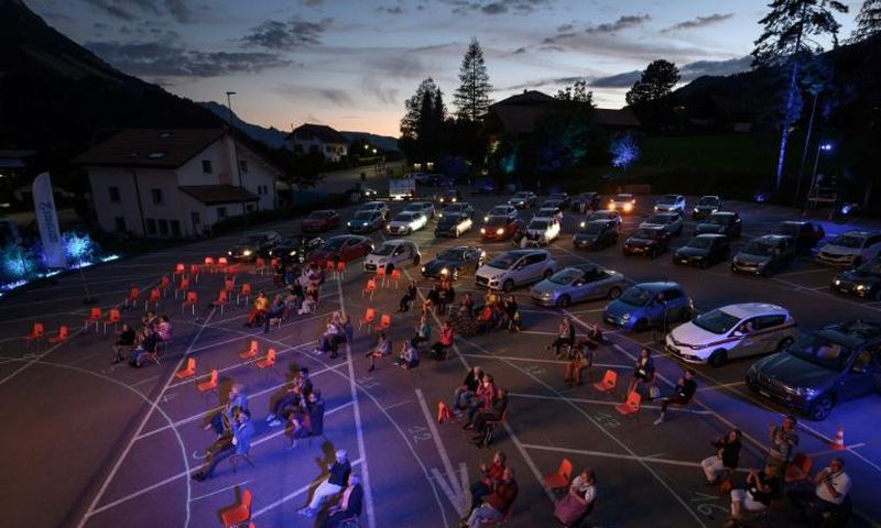 The drive-in festival offered a novel way to return to live music.