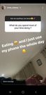 Screenshot of Farida Mahama's Instastory posts