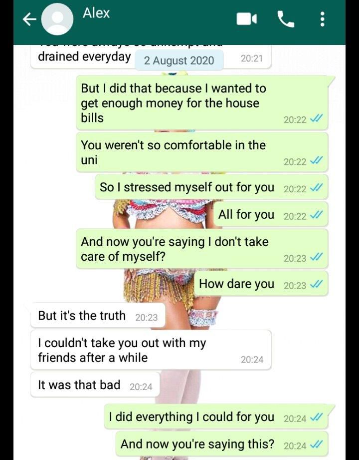 Man breaks up with girlfriend for sleeping with married man to pay his school fees