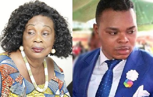 Veteran actress Maame Dokono and Bishop Daniel Obinim