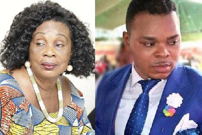 Veteran actress Maame Dokono and Bishop Daniel Obinim