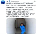 Kanye's now deleted tweet