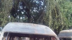 Burnt STC bus