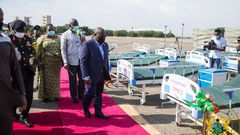 President Akufo-Addo donates 10,000 beds