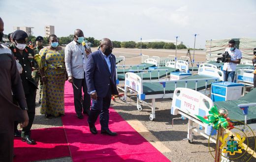 President Akufo-Addo donates 10,000 beds