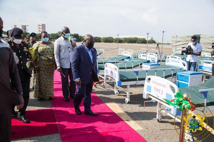 President Akufo-Addo donates 10,000 beds