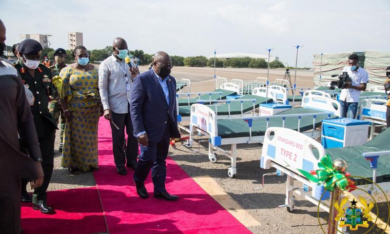 President Akufo-Addo donates 10,000 beds