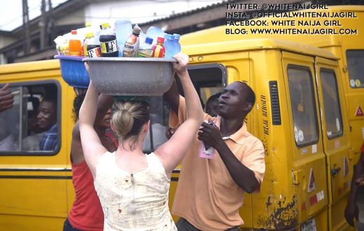 Hawkers on the street