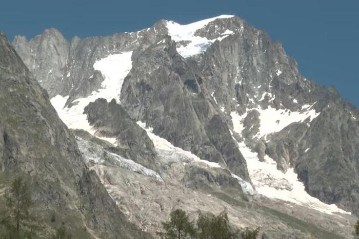 The Val Ferret in Italy remains on high alert and dozens of people have been evacuated over fears a huge chunk of a mountain glacier could break away.