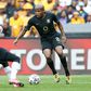 Midfielder Lebogang Manyama (R) has been a star performer for South African league leaders Kaizer Chiefs