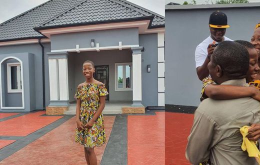 Photos: Kid comedian Emmanuella builds plush house for her mother