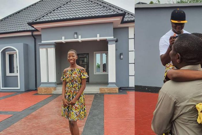 Photos: Kid comedian Emmanuella builds plush house for her mother