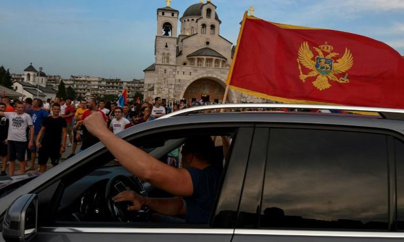 Montenegro's pro-West ruling party could be knocked from power for the first time in three decades after an election gave an edge to opposition camps