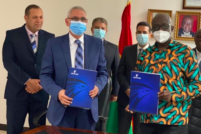 EgyptAir amd Ghana ink pact for a new flag carrier