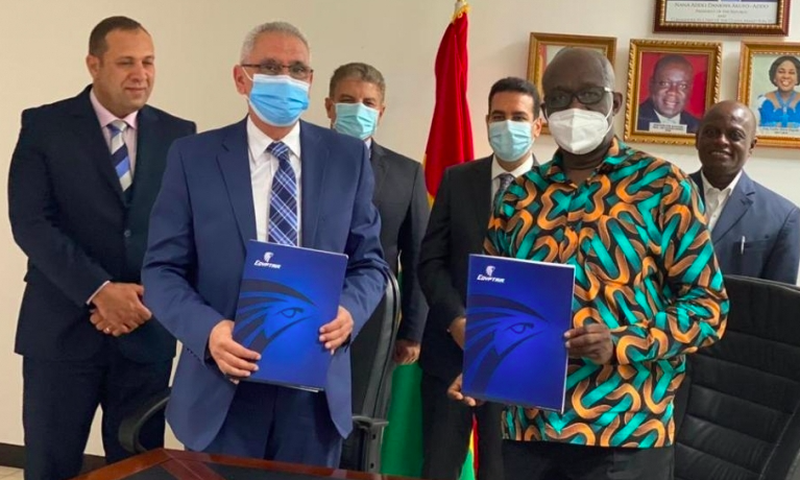 EgyptAir amd Ghana ink pact for a new flag carrier
