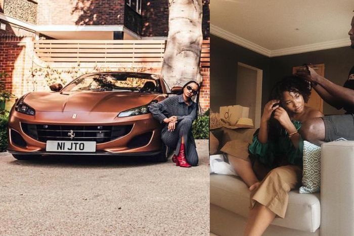 Mr Eazi and girlfriend Temi Otedola