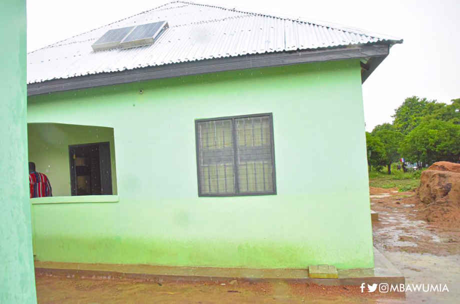 The new building sponsored by Dr. Bawumia