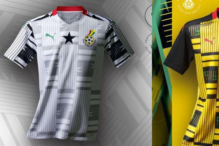 Ghana Football Association unveils new Black Stars home and away kits