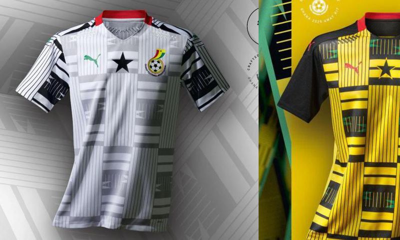 Ghana Football Association unveils new Black Stars home and away kits