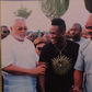 Asamoah Gyan and President Rawlings