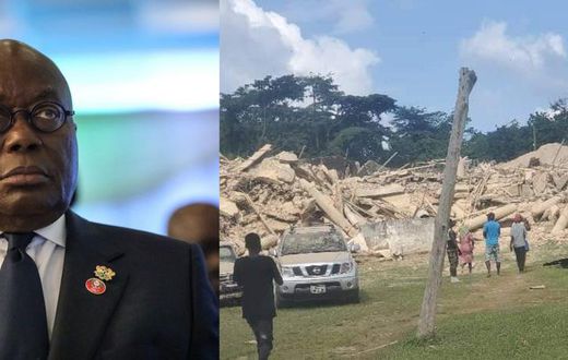 Church building collapse: Akufo-Addo commiserates with families of victims