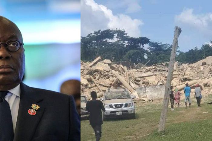Church building collapse: Akufo-Addo commiserates with families of victims