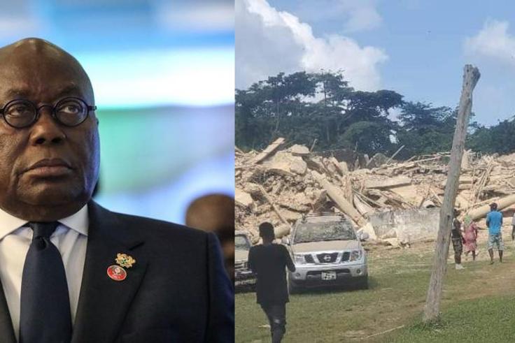 Church building collapse: Akufo-Addo commiserates with families of victims
