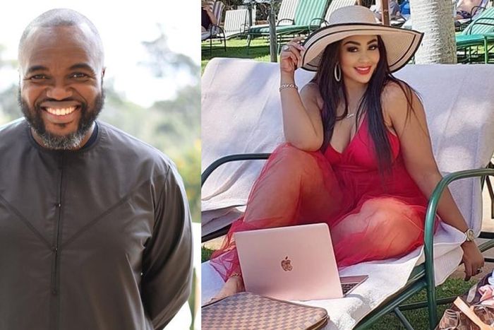 Fred Nuamah and Zari The Boss