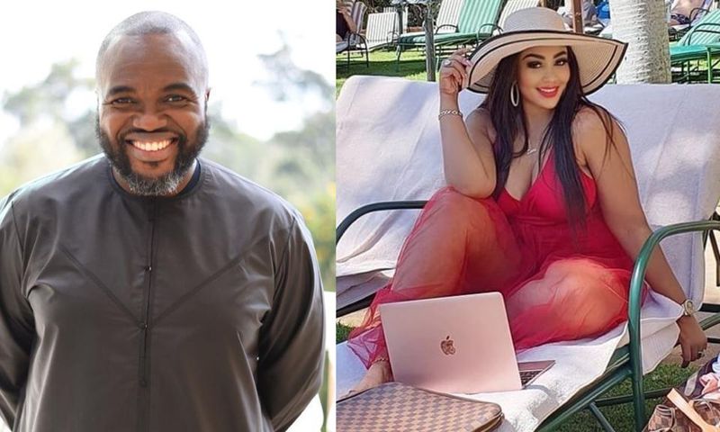 Fred Nuamah and Zari The Boss