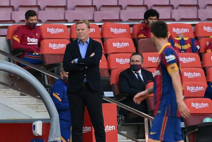 Barcelona coach Ronald Koeman will be hoping for a response when his team face Juventus in the Champions League on Wednesday