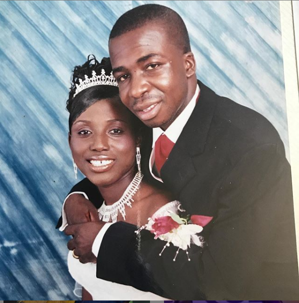 Diana Hamilton and her husband