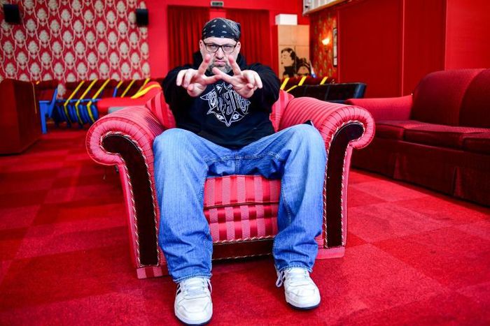 Originally from Saudi Arabia, Big Hass, with his signature bandana and white beard, founded The Beat DXB which organises live performances and promotes regional artists