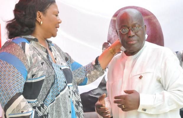 Nana Addo and Rebecca Akufo-Addo