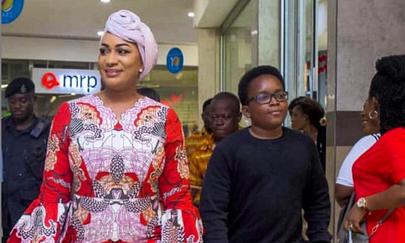Samira Bawumia and her son serve us perfect family goals