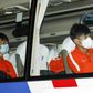 Wuhan Zall players arrive in Suzhou last weekend under strict conronvirus protocols