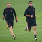 Juventus forwards Dejan Kulusevski (L) and  Alvaro Morata (R) have been on target in Cristiano Ronaldo's absence.