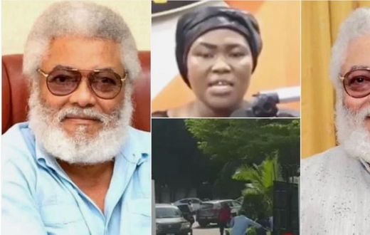 Emefa from Volta storms Rawlings’ home to resurrect him as directed by the late Atta Mills