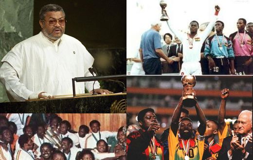 Six achievements of JJ Rawlings in sports