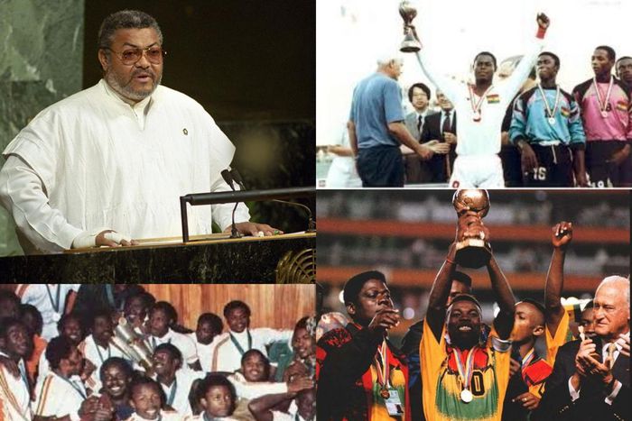 Six achievements of JJ Rawlings in sports