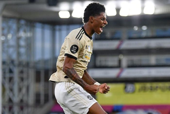 Marcus Rashford's goal edged Manchester United closer to a Champions League return